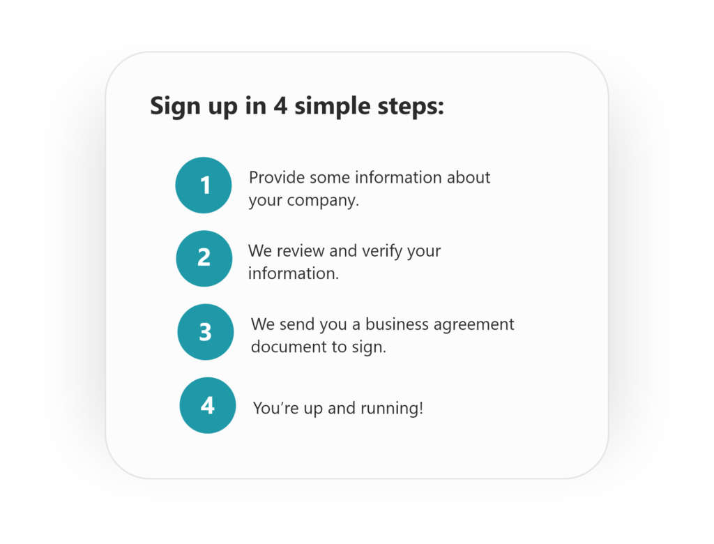 instantvob® Sign Up Steps 2